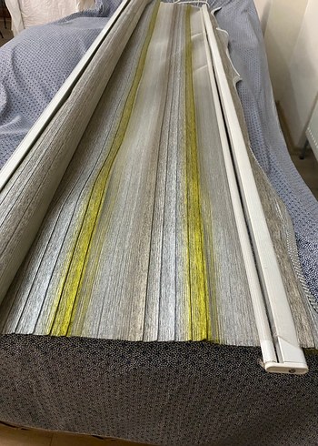 Gri Modern Desensiz Perde - Görsel 2