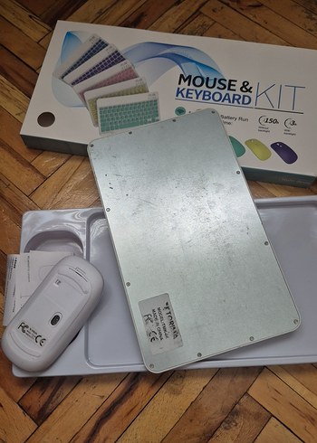 Torima tmk-04 Beyaz Kablosuz Klavye ve Mouse Seti - Görsel 4