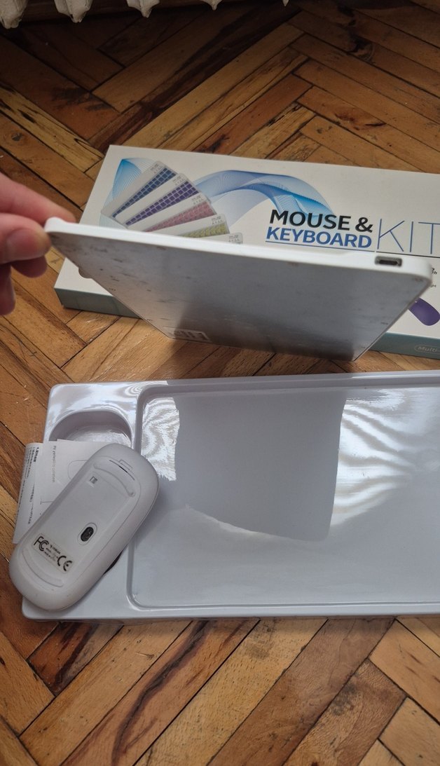 Torima tmk-04 Beyaz Kablosuz Klavye ve Mouse Seti - Görsel 3