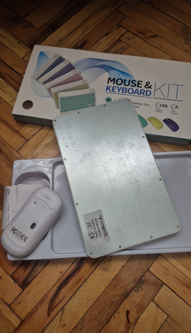 Torima tmk-04 Beyaz Kablosuz Klavye ve Mouse Seti - Görsel 4