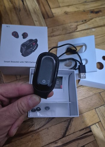 Akıllı bileklik + içinde Kablosuz Kulaklık seti - Görsel 2