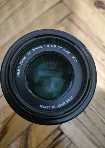 Sigma DC 55-200mm Siyah Kamera Lens Nikon uyumludur - Görsel 3