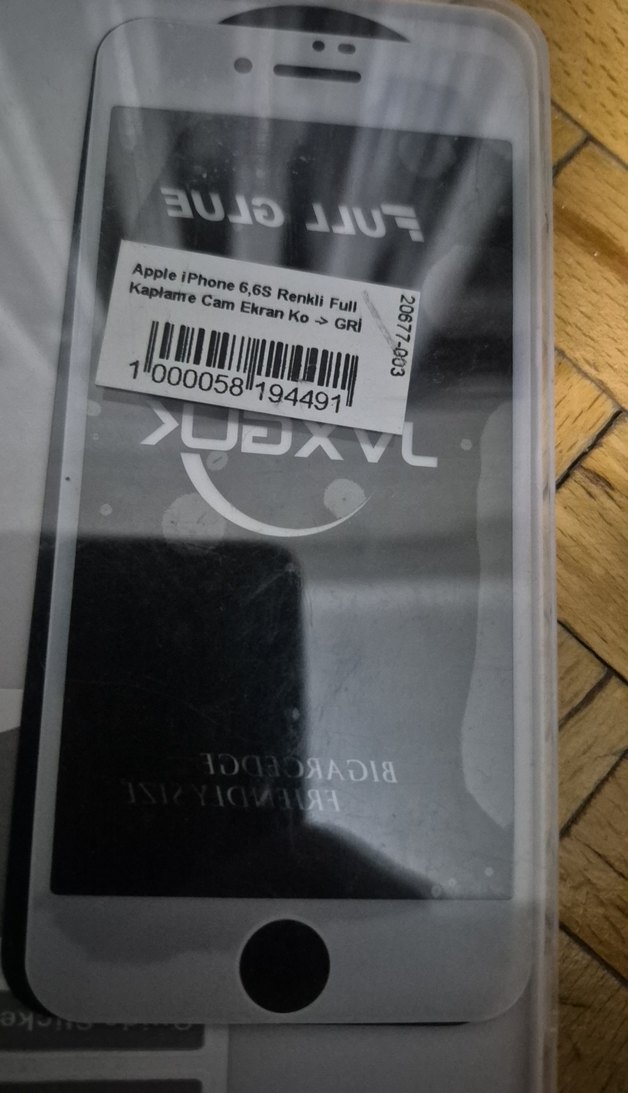 iphone 6 cam koruyucu tam ekran - Görsel 2