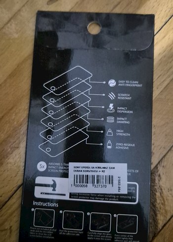 sony Xperia Xa ALLY Magic 2.5D Siyah Temperli Cam Ekran Koruyucu - Görsel 2