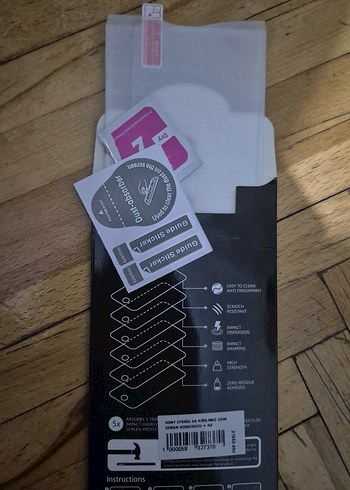 sony Xperia Xa ALLY Magic 2.5D Siyah Temperli Cam Ekran Koruyucu - Görsel 3