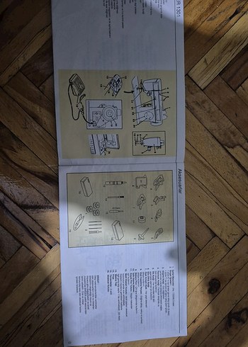 Singer yoknaz 1301 Orjinal kullanma klavuzu - Görsel 3