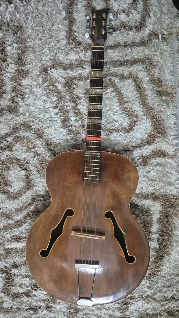 Akustik Gitar Hollow jazz kasa - Görsel 5