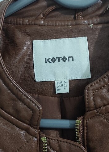 Koton Deri ceket