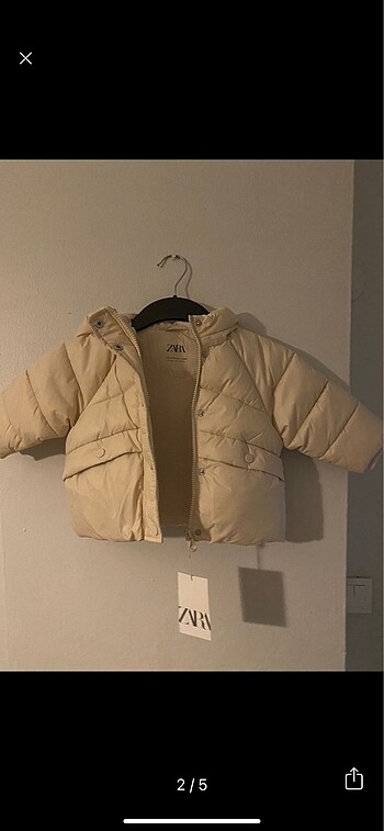 Zara Zara bebek montu