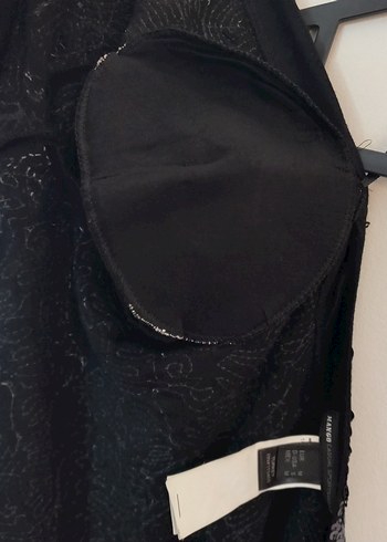 Pullu Gri Tie-Dye Kadın Ceket - Görsel 11