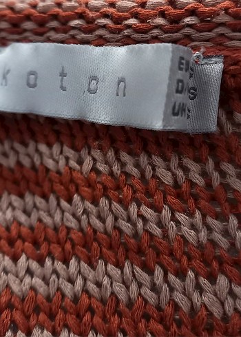 KOTON- uzun salaş hırka - Görsel 5