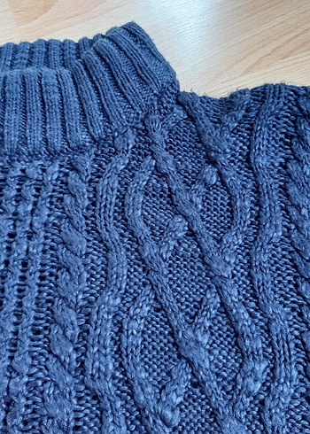 Lacivert kısa kol  Kazak - Görsel 2