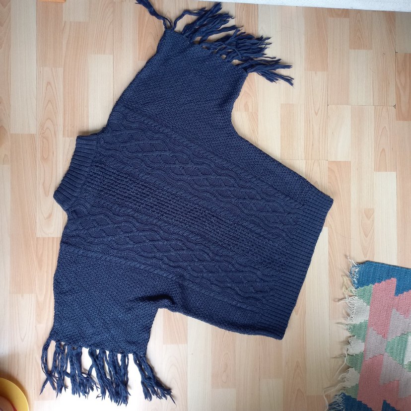 Lacivert kısa kol  Kazak - Görsel 4