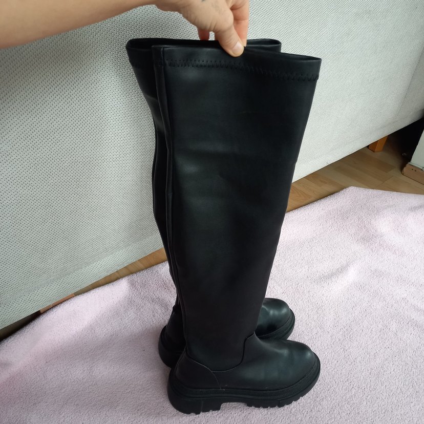 Dizüstü Siyah Çizme - Görsel 2