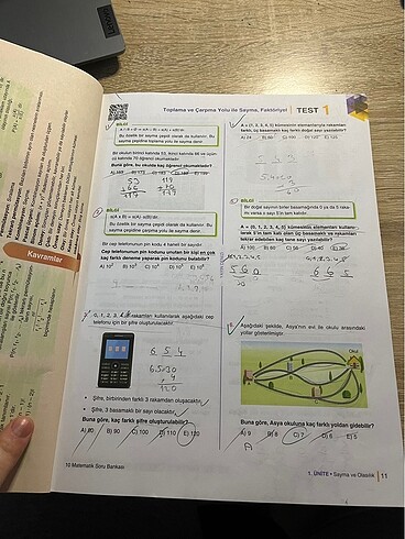 Yayın denizi pro 10 sınıf matematik test kitabı