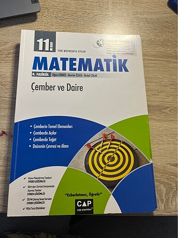 Beden Cap yayınlarının 11 sınıf matematik fasikülü