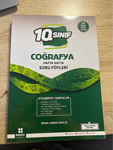 BAŞKA YAYINCILIK 10 sınıf coğrafya test kitabı