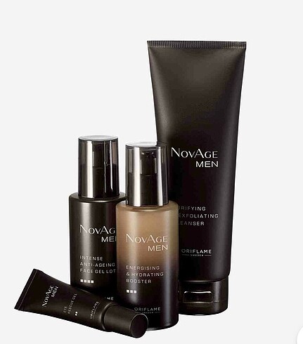 Oriflame Novage Erkek Cilt Bakım Seti