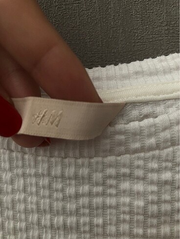 H&M HM fırfırlı elbise