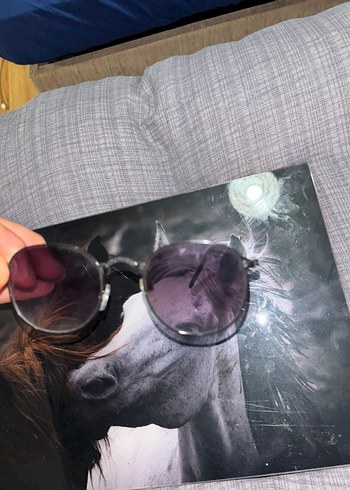 Gri Şeffaf Retro erkek Gözlüğü - Görsel 2