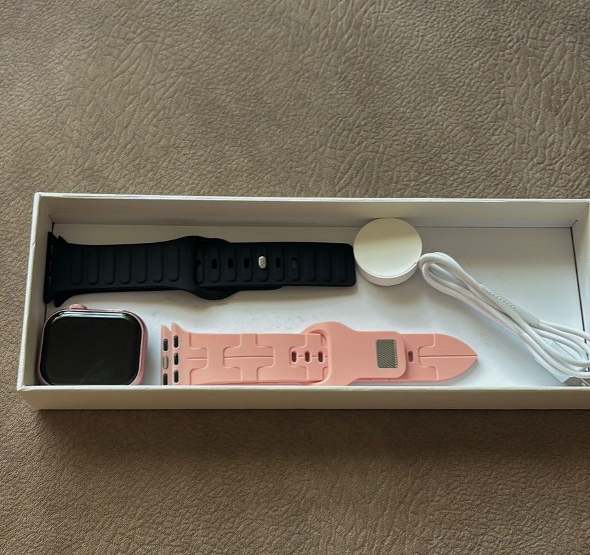 Pembe Akıllı Saat Hk 9 mini - Görsel 3