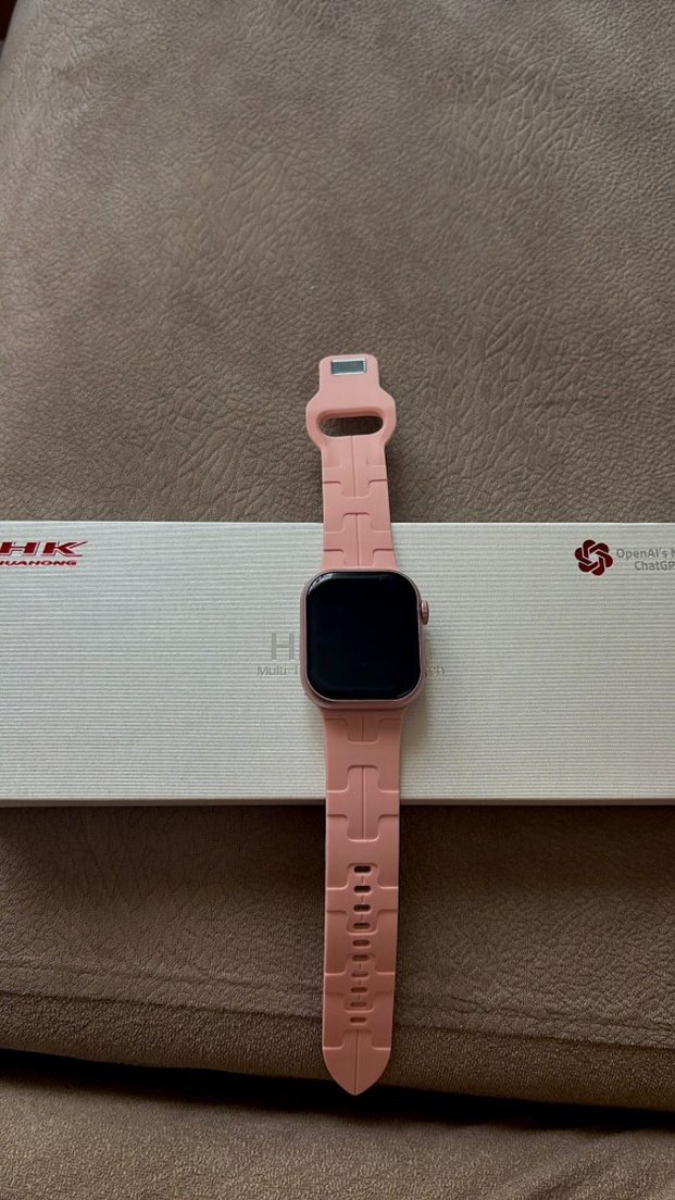 Pembe Akıllı Saat Hk 9 mini - Görsel 4