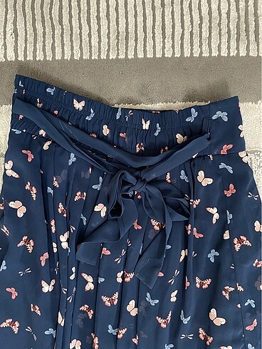 Batik Şifon tesettür etek - Görsel 5