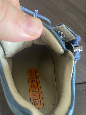 Gerçek Deri Bebek Bot - Görsel 4