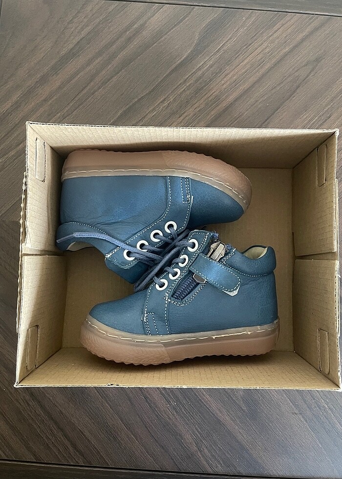 Gerçek Deri Bebek Bot - Görsel 5