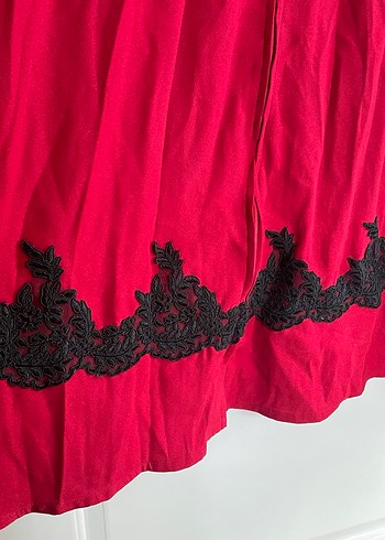 Kırmızı Ferace - Görsel 4