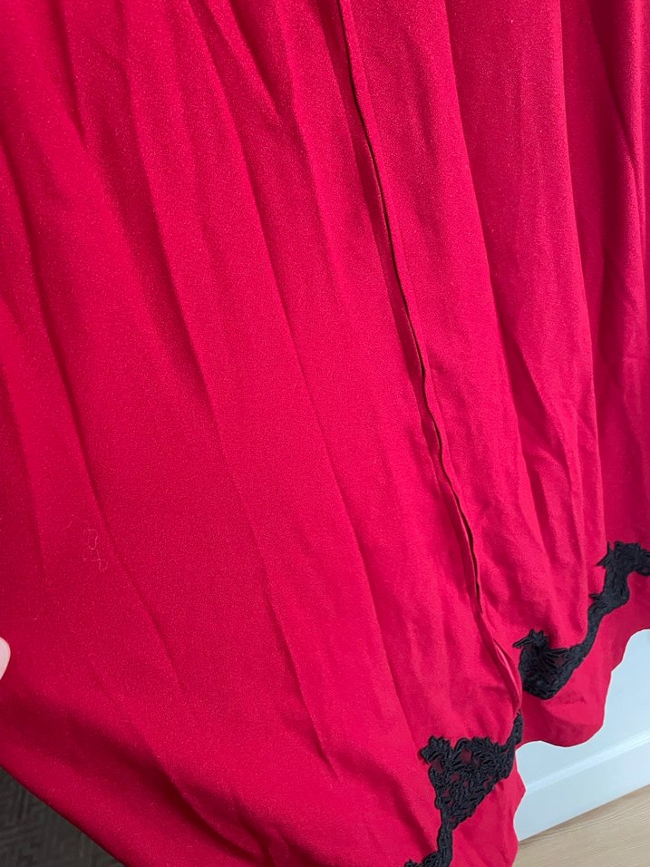 Kırmızı Ferace - Görsel 3