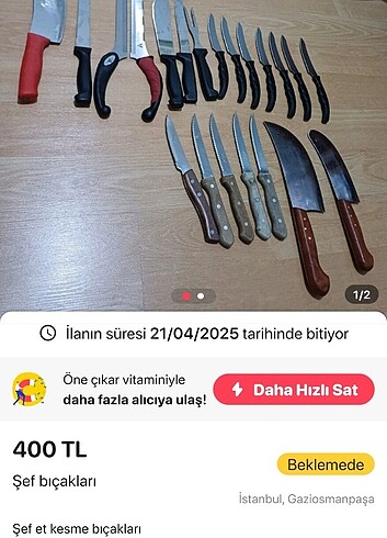 Diğer Şef Bıçakları 