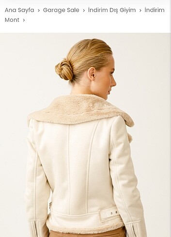 Ekol için kürklü mont - Görsel 5