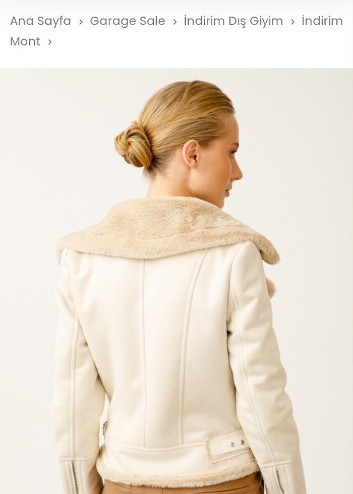 Ekol için kürklü mont - Görsel 5
