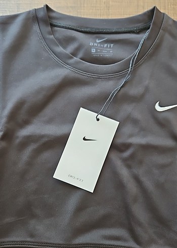 Nike Siyah Crop sweatshirt - Görsel 3