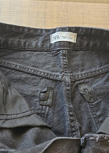 Zara Kadin Mom Kalıp Jean - Görsel 2