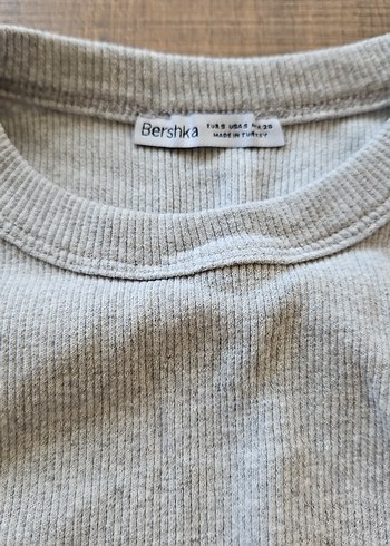 Gri Bershka Elbise - Görsel 2