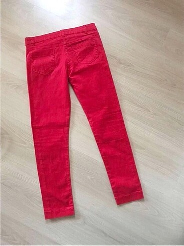 s Beden kırmızı Renk Kırmızı Skinny Pantolon