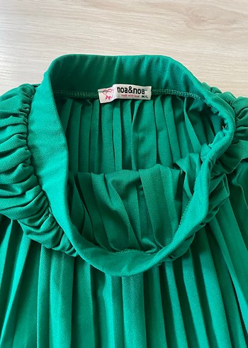 m Beden Yeşil Pilili Etek