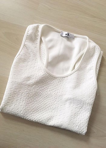 ADİL IŞIK KREM RENGİ DALGIÇ KUMAŞ ÜST - Görsel 6