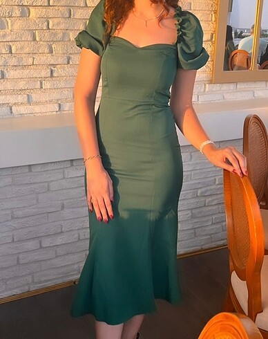 Yeşil elbise