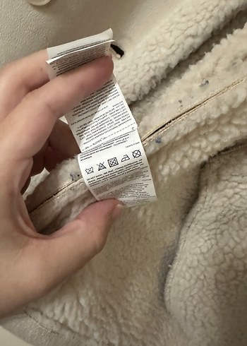 Sinsay Peluş Kruvaze Ceket - Görsel 5