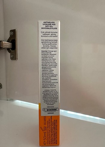 La Roche-Posay Anthelios UVMune 400 SPF 50+ Güneş Koruyucu - Görsel 2
