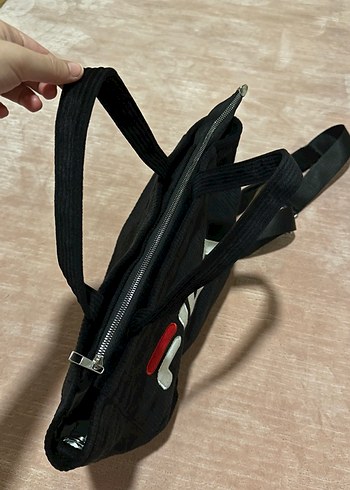 Siyah Kadın Fila Baskılı Günlük Tote Çanta - Görsel 5