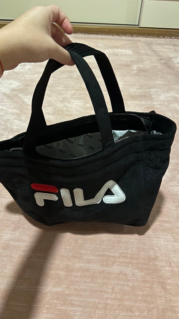 Siyah Kadın Fila Baskılı Günlük Tote Çanta - Görsel 2