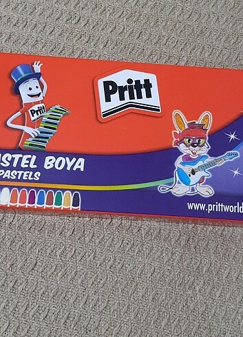  Pritt 12. Pastel boya 