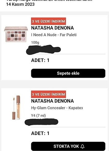 Beden Natasha Denona hy glam concealer yp3