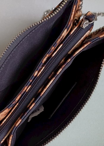 Zincir Detaylı Leopar Desenli Kadın Çanta Zara - Görsel 3