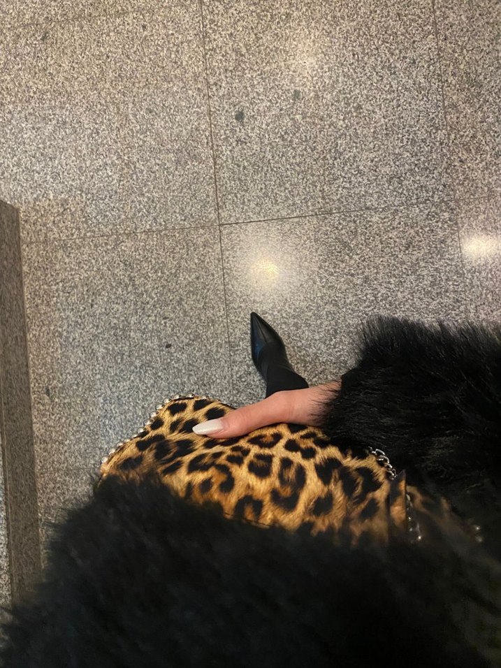 Leopar Desenli Mini Çanta - Görsel 2