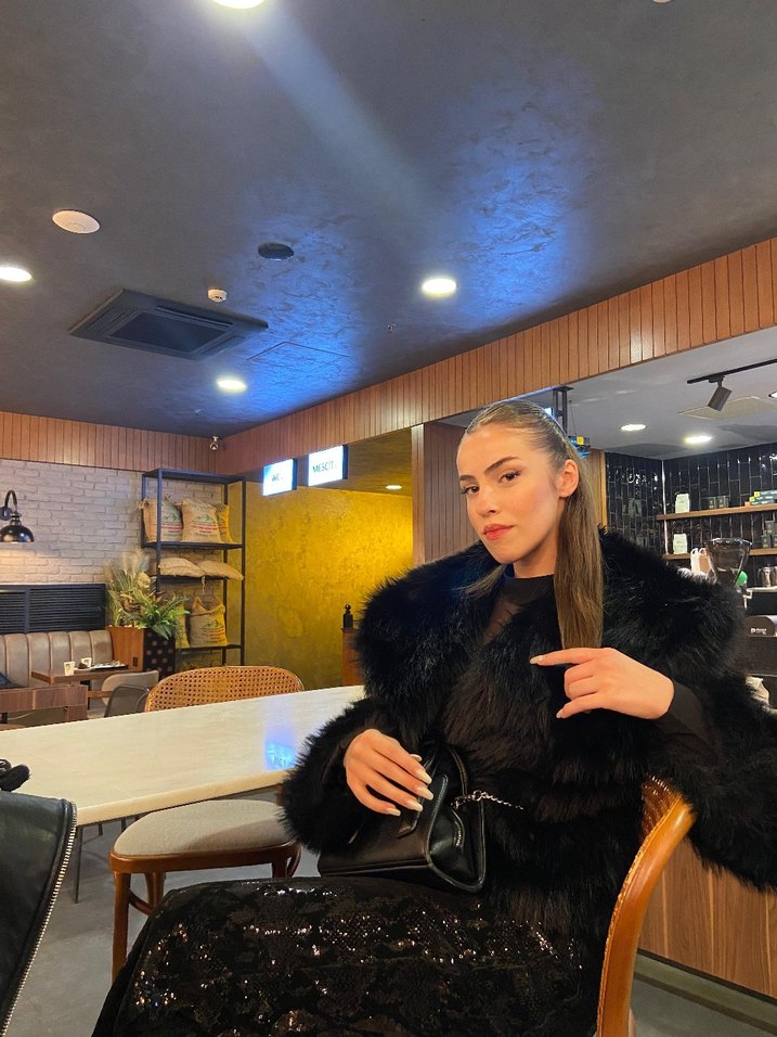 Kadın Yılan Desenli Parlak Siyah Pantolon - Görsel 2